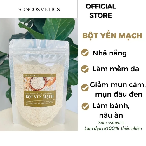 [ HÀNG CHUẨN LOẠI 1 ]  Bột yến mạch làm sáng da, giảm nhờn , se khít lỗ chân lông, nhả nắng hiệu quả.