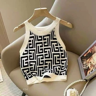 ÁO CROP TOP HOẠ TIẾT BEO