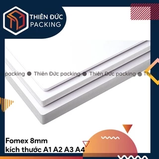 HỎA TỐC bìa fomex khổ lớn 80x120, 60x120 cm dày 3mm, 5mm, 8mm, 10mm, 15mm làm mô hình