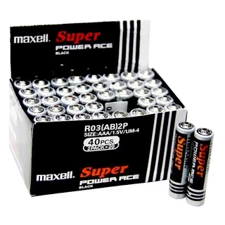 Một hộp pin nhí AAA Maxell (40 viên)