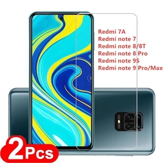 Bộ 2 kính cường lực bảo vệ màn hình kèm phụ kiện chuyên dụng cho xiaomi redmi note 9s note 9 pro max 8 pro 7 7a note9s