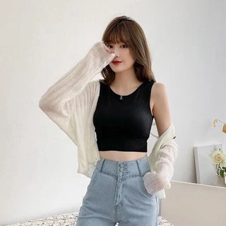 Áo Sát Nách Tập Thể Thao, Gym, Yoga - Áo Bra Croptop Thể Thao 3L