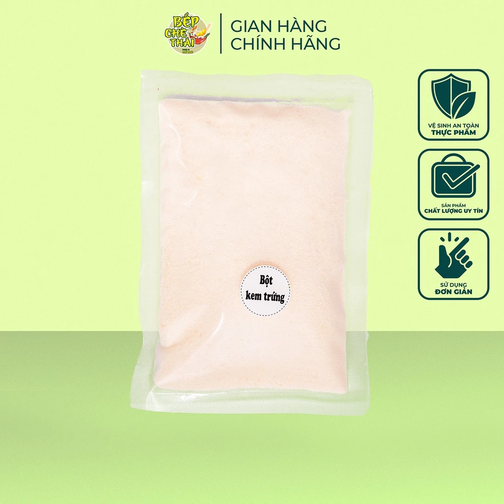 Bột Kem Trứng - Túi 100gr - Bếp Chè Thái
