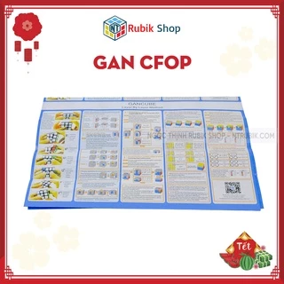 GAN's CFOP - Công thức nâng cao khối Rubik 3x3 Cross F2L OLL PLL