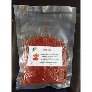 Bột gấc tạo màu đỏ tự nhiên cho thực phẩm như xôi, chè, bánh, thạch - túi 100gr