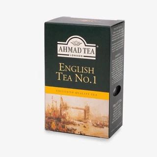 Trà đen pha ấm No.1 Anh Quốc  hộp giấy 100g (trà lá pha ấm – 100g trà/hộp) - Ahmad English No1 Tea 100g