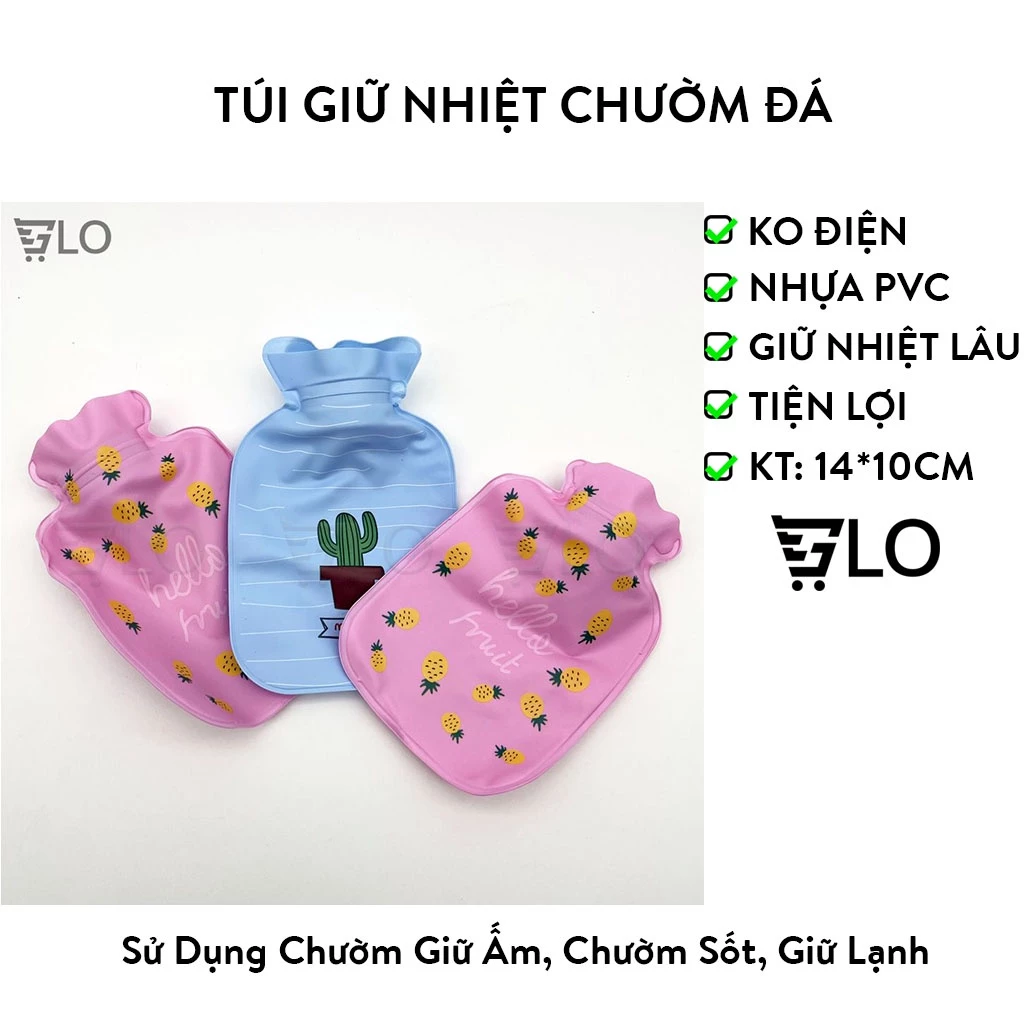 Túi Giữ Nhiệt Chườm Đá Nóng Lạnh (14x10cm)