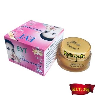 Kem trắng da mặt mẫu mới E-VI (30g)