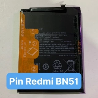 Pin cho Xiaomi BN51, Cho Xiaomi Redmi 8 Redmi 8A ,Redmi8 (5000mAh)