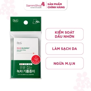 Dr.G Giấy thấm dầu R.E.D Blemish Oil Control Paper 70pcs