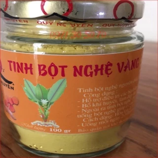 Tinh Bột Nghệ Vàng Quy Nguyên Thầy Tuệ Hải Chùa Long Hương 100g