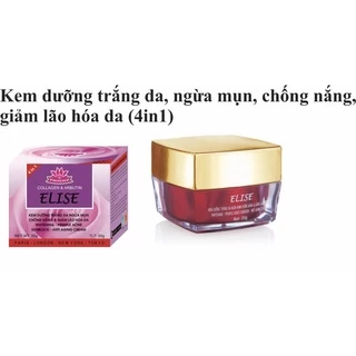 KEM ELISE DƯỠNG TRẮNG NGỪA MỤN CHỐNG NẮNG GIẢM LÃO HOÁ 20G