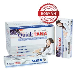 Que thử thai QuickTana phát hiện thai sớm - Chính xác - Nhanh chóng - Che tên sản phẩm