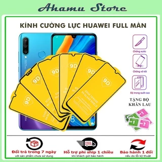 Kính cường lực huawei Nova 5T 3 3i 2i 3e 4e Y7 Pro 2019 Y7 Pro 2018 P30 Lite Y9 Prime 2019 Y9 2019 Full Màn Kính [9D]