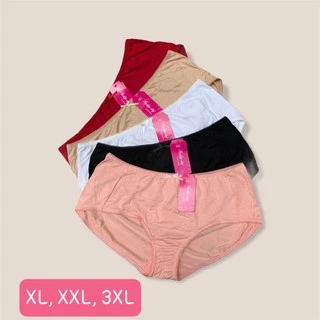 Combo 5 quần lót nữ cotton lụa lưng cao Lady 515