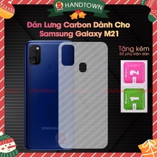 Miếng dán lưng cacbon Samsung Galaxy M21 / M31 / M41