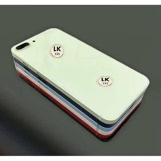 (SALE XẢ HÀNG)Vỏ độ viền vuông 7plus lưng kính cực xinh