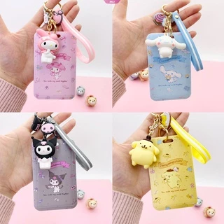 Vỏ Bọc Hộ Chiếu Du Lịch Họa Tiết Hoạt Hình Cinnamoroll Kuromi Mymelody Bằng Pvc Chất Lượng Cao [BK2]