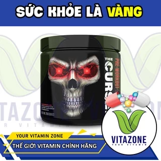 Pre workout JNX The Curse Thực phẩm tăng sức mạnh Preworkout. tăng sức bền, hỗ trợ tập luyện, 50 lần dùng