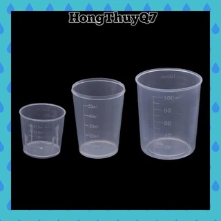 Cốc Đong Đo Lường Nước, Sữa, Chất Lỏng, Bột, Ly 30ml, 50ml, 100ml /3.42/- HongThuyQ7