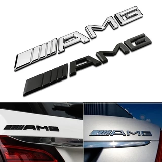 Logo 3d Bằng Nhựa Trang Trí Xe Hơi mercedes benz amg