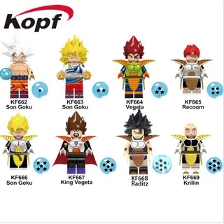 Đồ chơi lắp ráp minifigure Songoku nhân vật Dragon ball KOPF KF6057