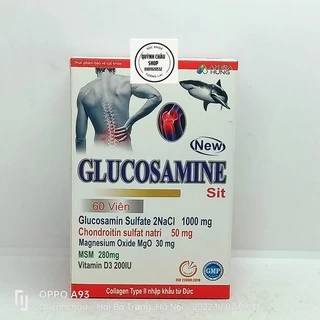 GLUCOSAMINE SIT NEW LỌ 60 VIÊN BỔ KHỚP VÀ BỔ SUNG VITAMIN