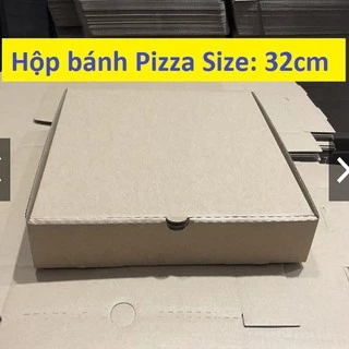 Hộp Pizza, Hộp bánh Pizza Size: 32x32x4cm