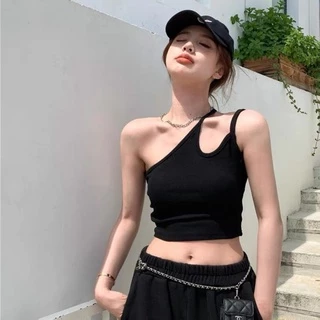 Áo Hai Dây Chéo Vai Dáng Croptop Siêu Hot