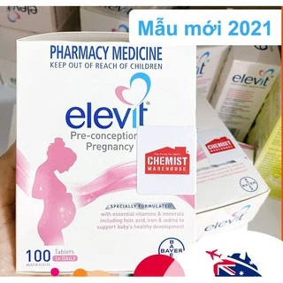 Vitamin Tổng Hợp Elevit Cho Bà Bầu 100 Viên 2026