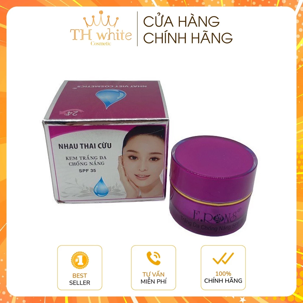 Kem Trắng Da - Chống Nắng Nhật Việt Comestics Erons 8g