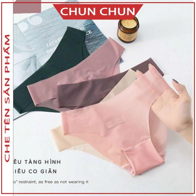 Quần lót nữ voan tuyết siêu mỏng nhẹ tàng hình Chun, quần chíp ren không hằn mông 133.