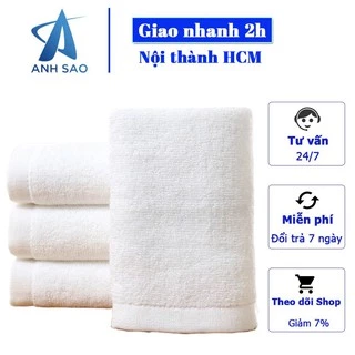 Khăn Tắm Lau Mặt Quấn Body 100% Cotton Dùng Cho Khách Sạn Homestay Nhà Nghỉ Thấm Hút Tốt Nhiều Size