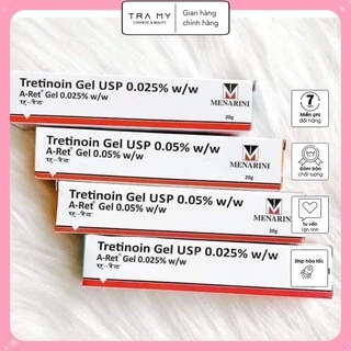 Gel Tretinoin Aret 0.1%, 0.05%, 0.025% hỗ trợ giảm mụn