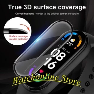 Miếng dán Full 3D chống trầy xước màn hình cho đồng hồ thông minh Xiaomi Mi Band 4 5 6