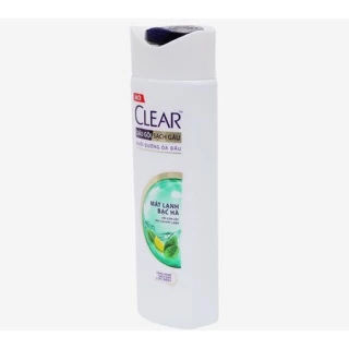 Chai dầu gội CLEAR bạc hà 340ml( hàng chính hãng)