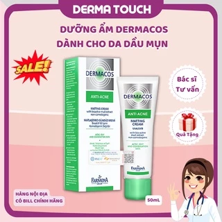 Kem dưỡng ẩm kiềm dầu Dermacos Anti Acnes Matting 50ml -nội địa - DMP Derma Touch