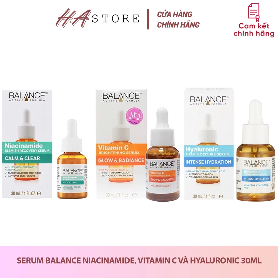 Tinh Chất Làm Sáng Da Mờ Thâm Sau Mụn Balance Serum VitaminC