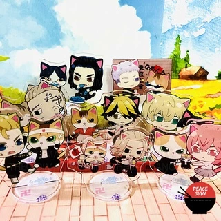 (MINI) Mô hình Standee TOKYO REVENGERS ver NEKO Tai Mèo anime tượng acrylic standee game mica chibi trang trí