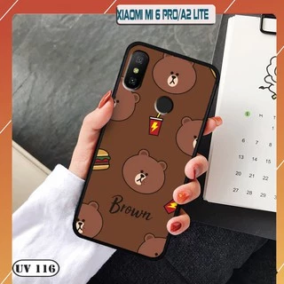 Ốp lưng điện thoại Xiaomi Redmi 6 Pro/ Mi A2 Lite  - lưng nhám viền dẻo