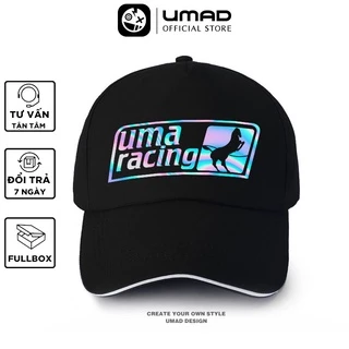 Nón kết UMAD unisex biker racing Uma hiệu ứng titan