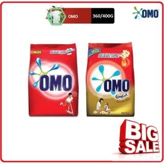 Bột Giặt OMO Công Nghệ Giặt Xanh Gói 350g/370g