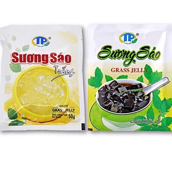 Bột Sương Sáo Trắng White Grass Jelly Thuận Phát Gói 50gr - Vixi Mart