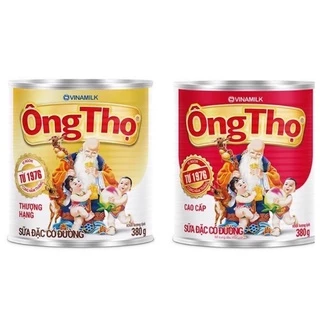 SỮA ĐẶC ÔNG THỌ VINAMILK TRẮNG - ĐỎ HỘP 380G