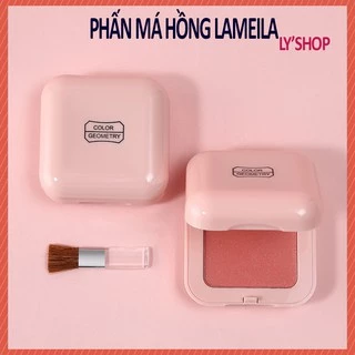 Phấn Má Hồng Lameila  Nội Địa Trung Đơn Sắc Novo Blusher Color Geometry LYYOGA A38