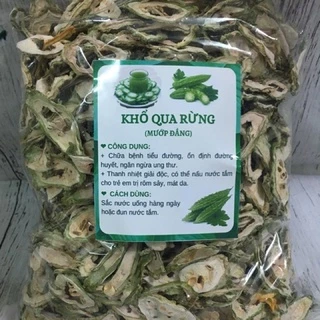 1 Kg khổ qua rừng thái lát ( mướp đắng sấy) hàng đẹp xanh