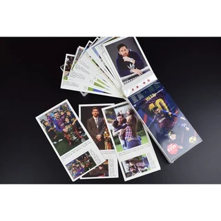 Bộ ảnh Postcard Ronaldo - Messi - Hazard - Neymar - Beckham