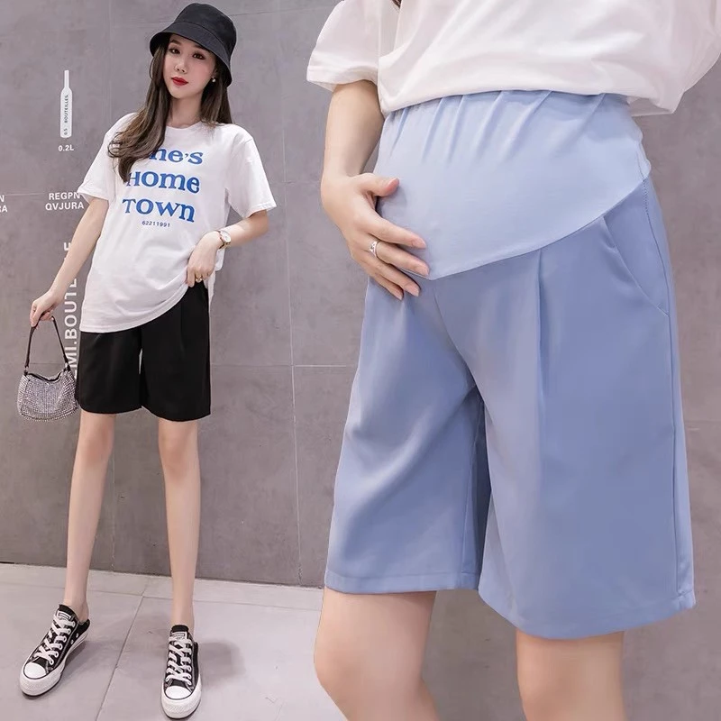 🤰mẫu mới ☘️quần short lửng ống xuông-hàng qccc(sẵn hàng giao ngay)