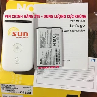 (Hàng Chính Hãng) Pin Gắn Trong ZTE MF65 - Bảo Hành 3 Tháng