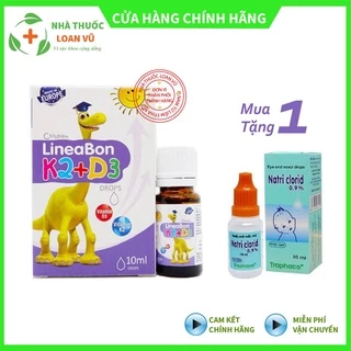 (Tặng Quà Xinh) LineaBon k2+d3 Tăng cường hấp thu Canxi - Trẻ cao lớn hơn